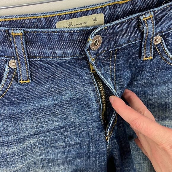 Adriano Goldschmied Premiere Skinny Straight Jeans Medium‎ Blue Size 26 Regular - Picture 7 of 12